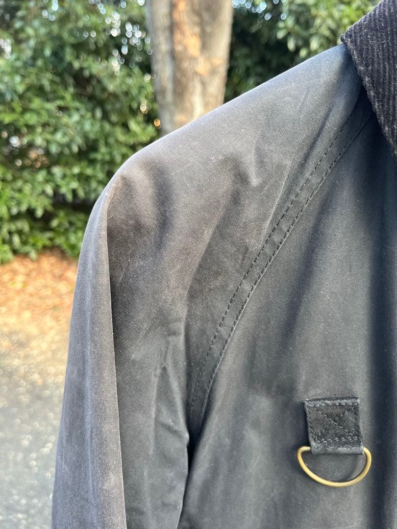 matsu　Barbour spay バブアー　スペイ　ネイビー