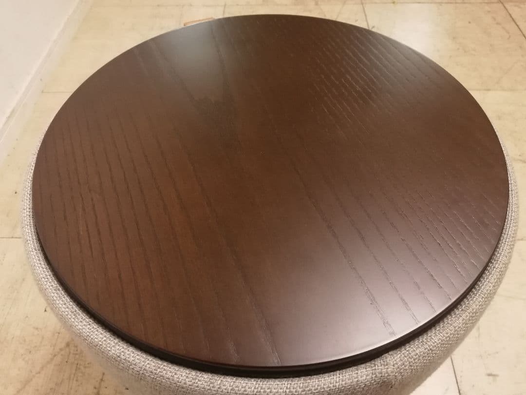 マルイチセーリング スツール+テーブル一体型インテリア 36cm幅 ダークオーク