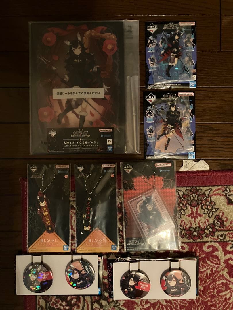 一番くじ ホロライブ ～Villain Style～ 大神ミオ 8点セット - メルカリ