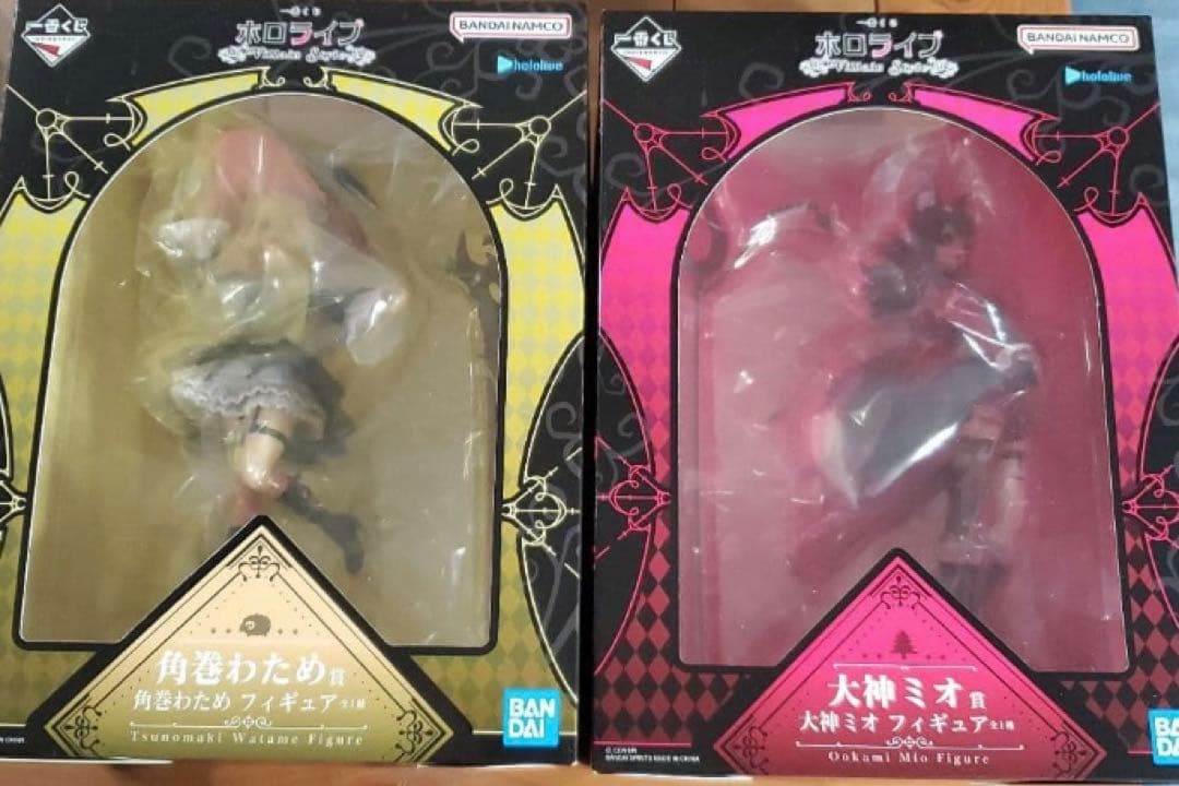 一番くじ ホロライブ フィギュア 大神ミオ 角巻わため ラストワン