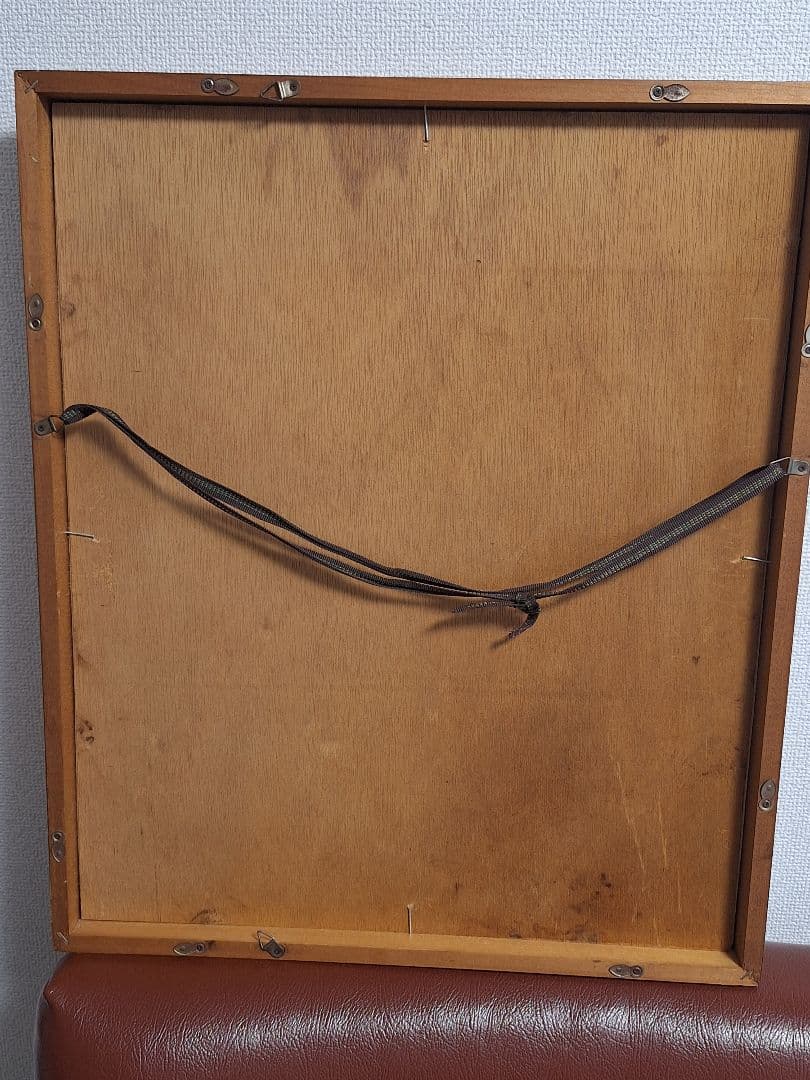 犀吉　　黒田征太郎　クレヨン画　猫　2つセット