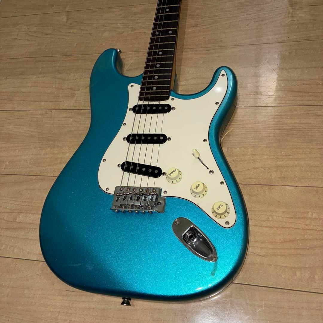 調整済み！弾きやすい！Bacchus 旧ロゴ　エレキギター　調整済み美品