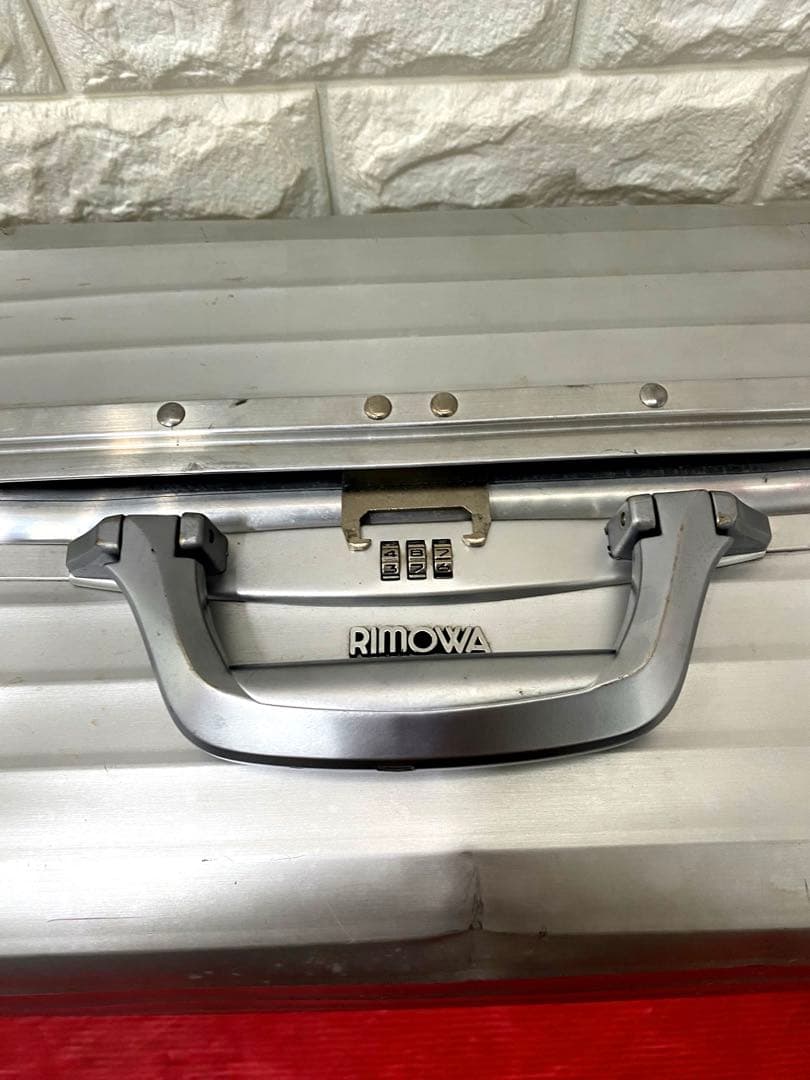 特殊ハンドル ビンテージ リモワ Rimowa 2輪 特殊ハンドル ビンテージ