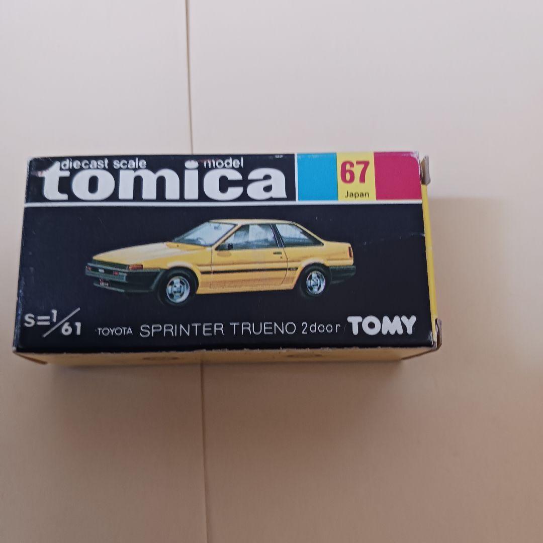 トミカ 67 トヨタ スプリンタートレノ 2ドア