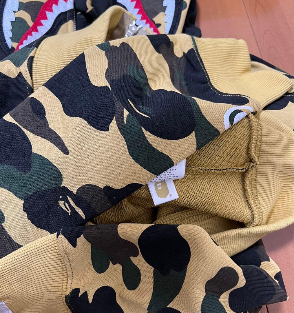 A BATHING APE カモフラージュパーカー