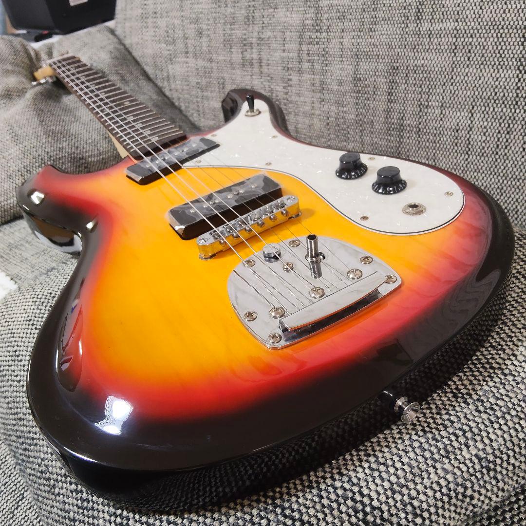 Aria モズライトモデル ギター DM-1 ケース付属 サンバースト