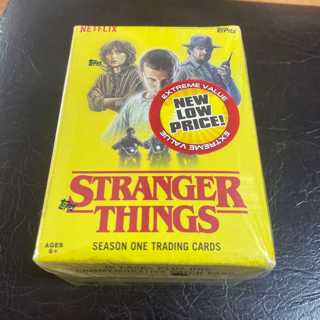 ストレンジャーシングスカードボックスサインシリアルノアシュナップレア