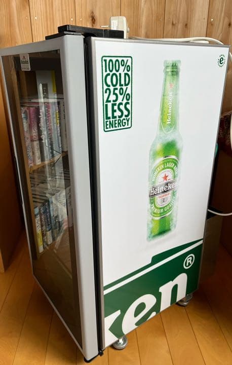 新品未使用 ハイネケン 冷蔵庫 Heineken 冷蔵ショーケース 小型冷蔵庫