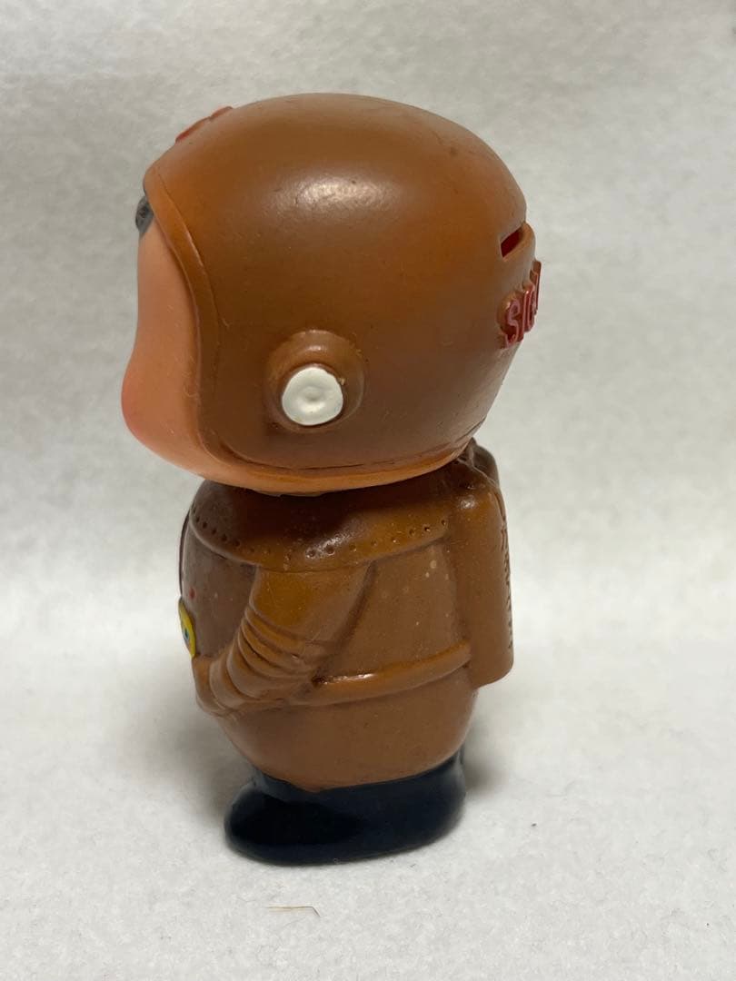 激レア 当時物 昭和レトロ 滋賀銀行 ソフビ しがちゃん 貯金箱 宇宙服