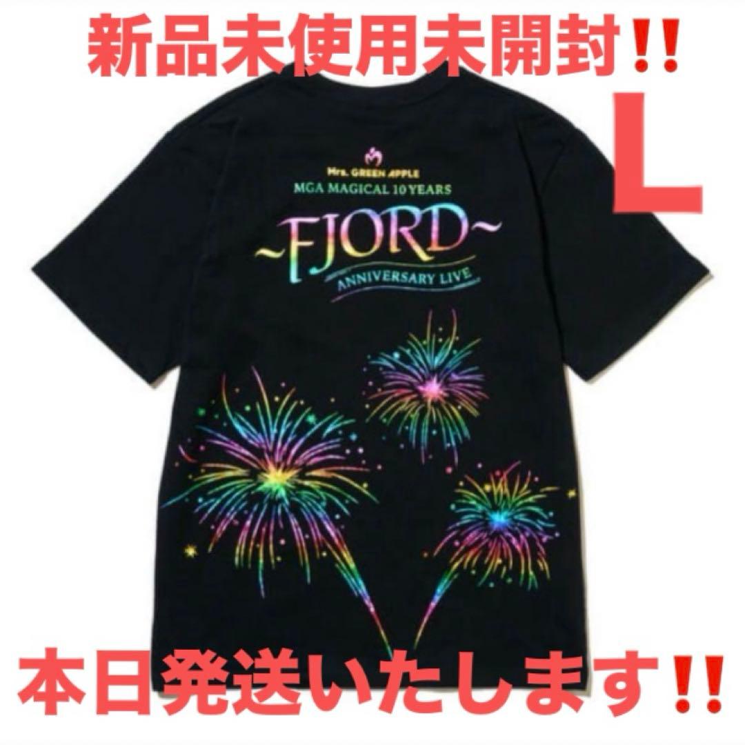 新品Mrs. GREEN APPLE ミセス10周年記念 FJORD TシャツL - メルカリ