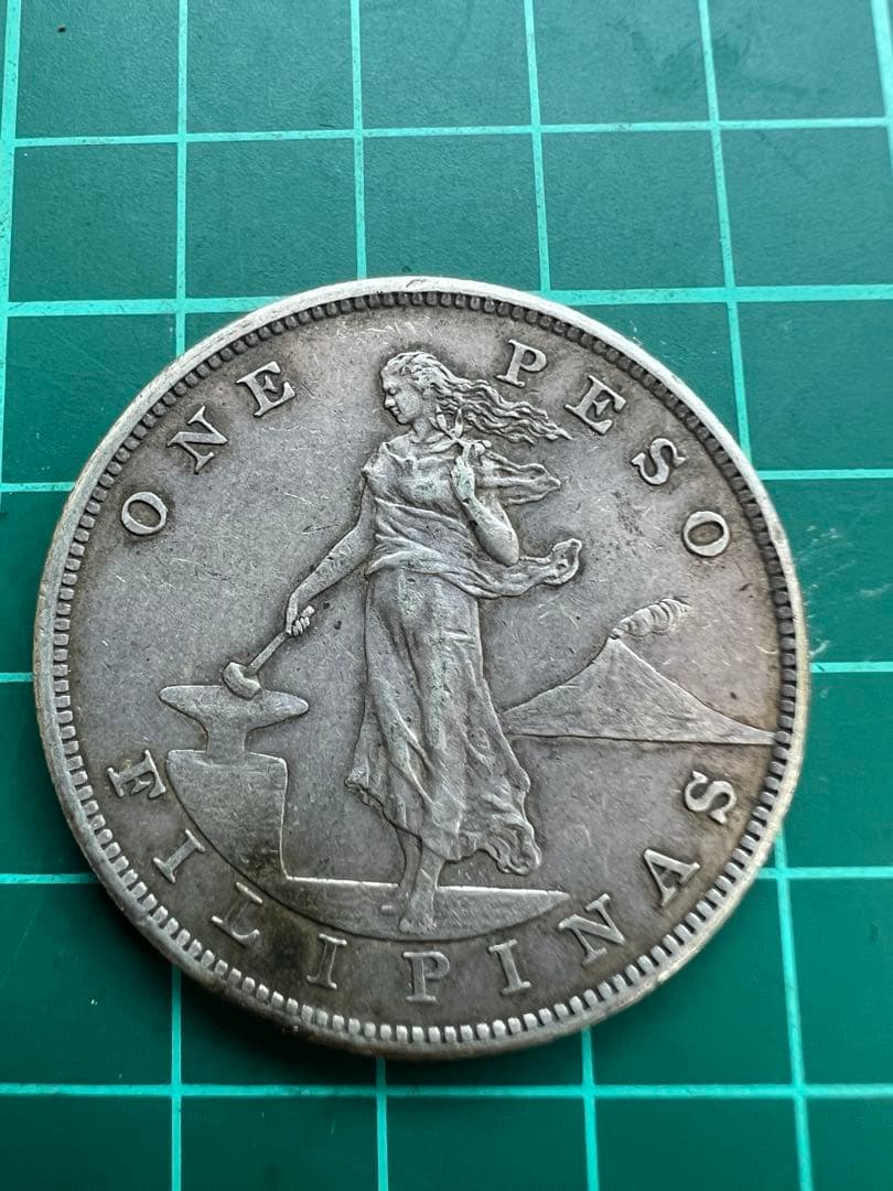 外国銀貨 フィリピン1ペソ 1903年