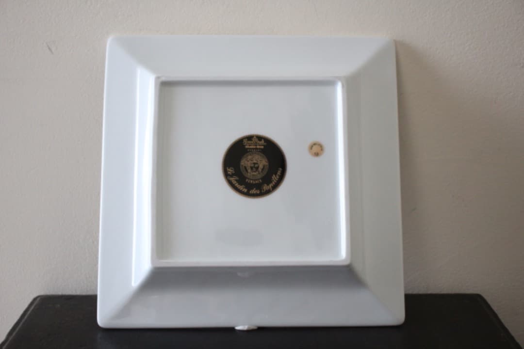 ローゼンタール×ヴェルサーチ バタフライガーデン スクエア トレイ 飾皿