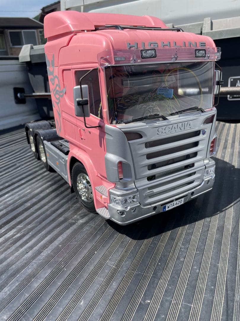 タミヤ　トレーラーヘッドのみ　スカニア　フルオペ Amazon | フルオペ タミヤ 114 トレーラーヘッド スカニア 770 S 8×44