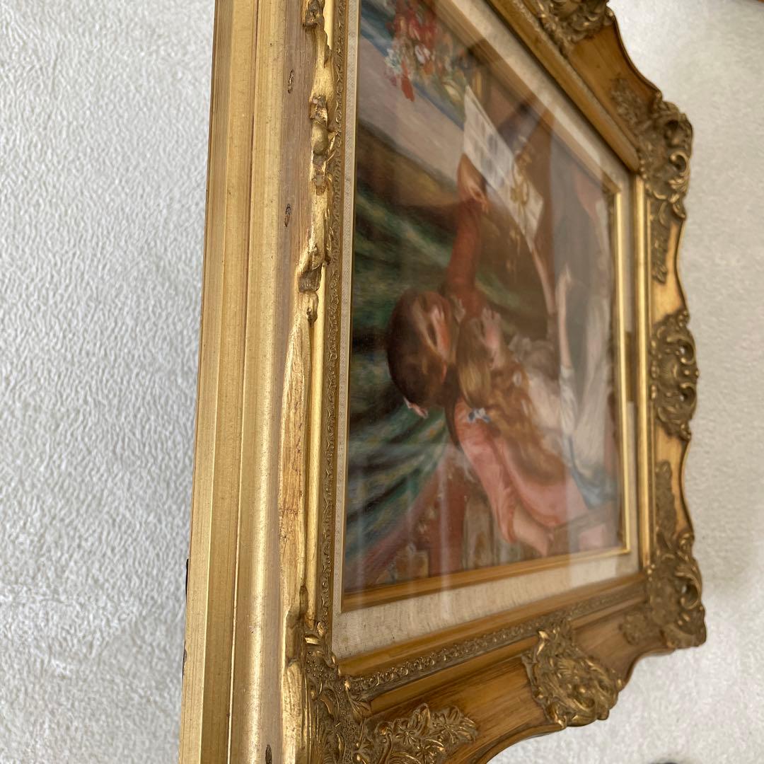 ルノワール　絵画　額付き