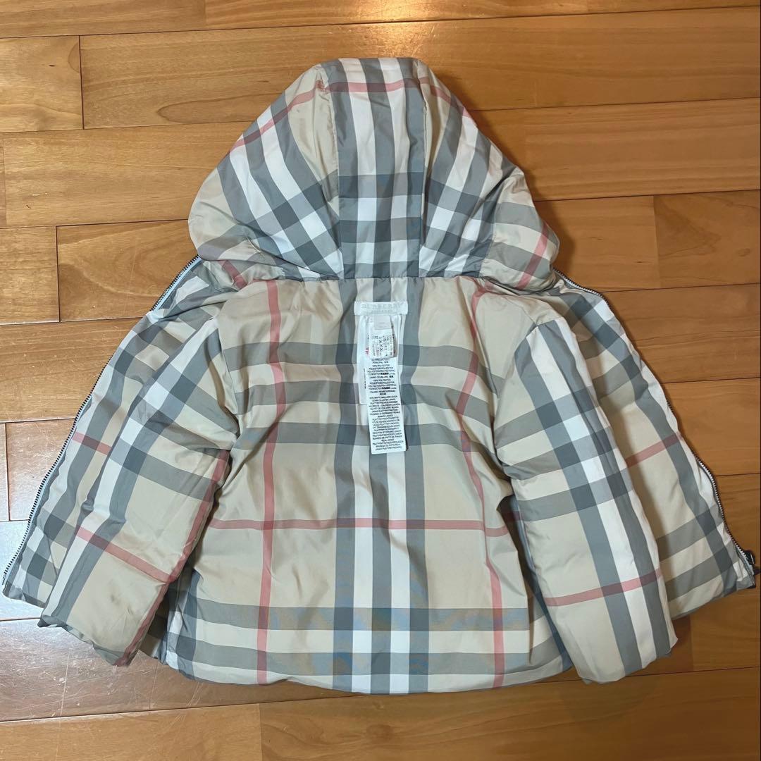 【美品】 バーバリー チルドレンズ ダウン コート アウター 24m 90センチ