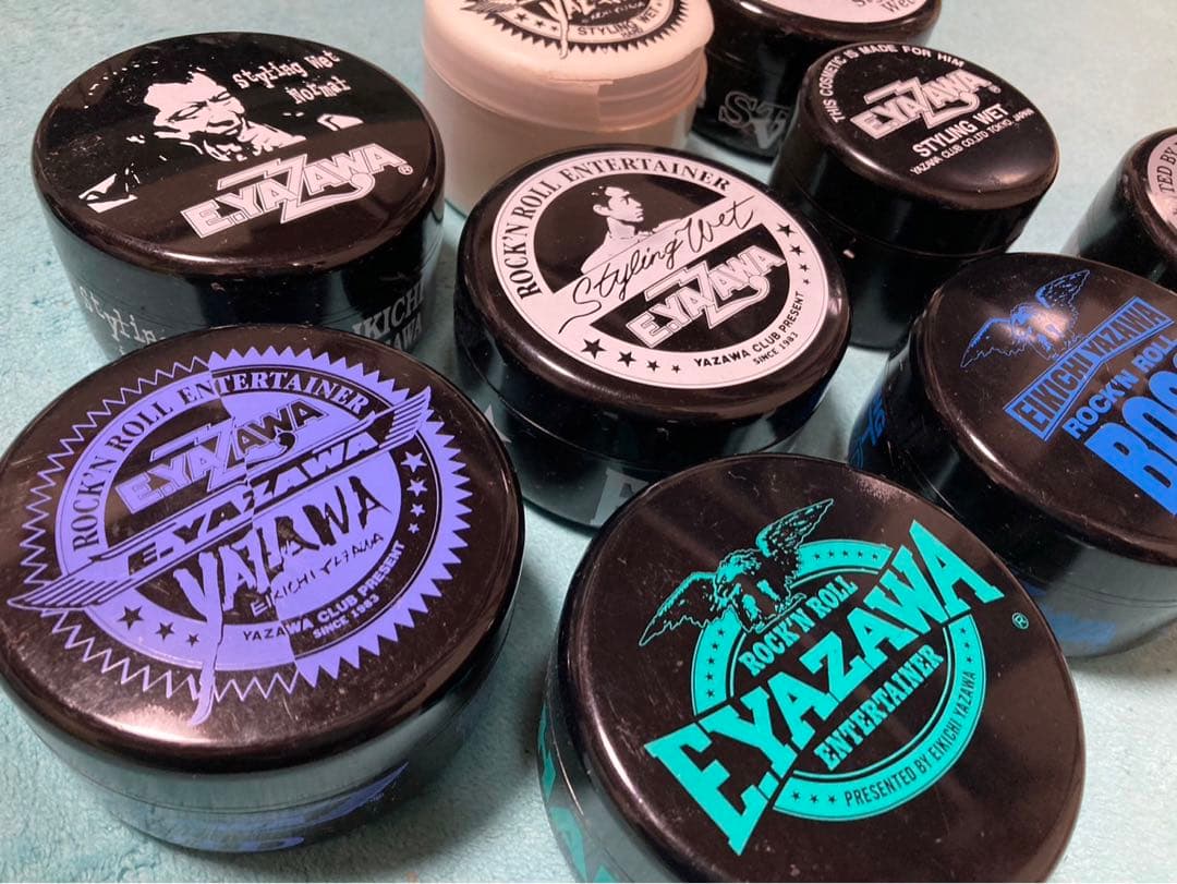 矢沢永吉 ポマード ケース 当時物 まとめ売り