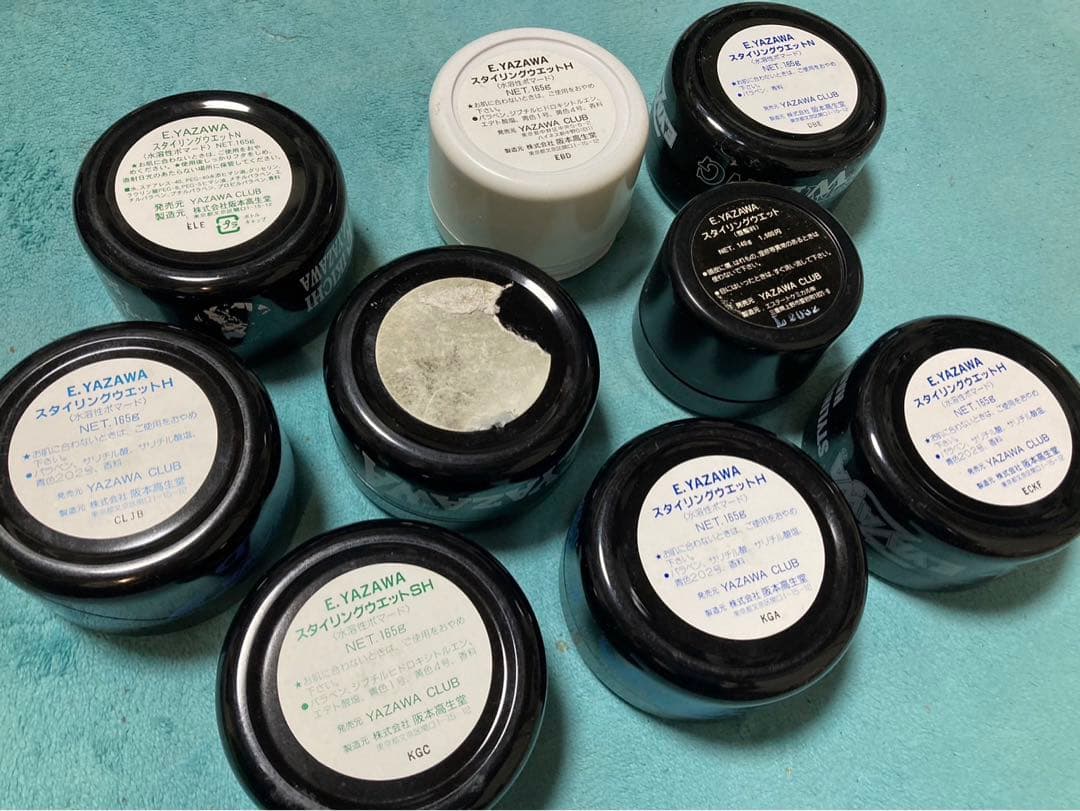 矢沢永吉 ポマード ケース 当時物 まとめ売り