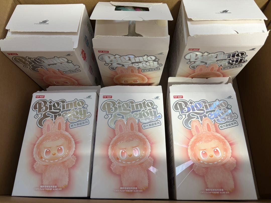 POPMART　Big into Energy　LABUBU　6種セット