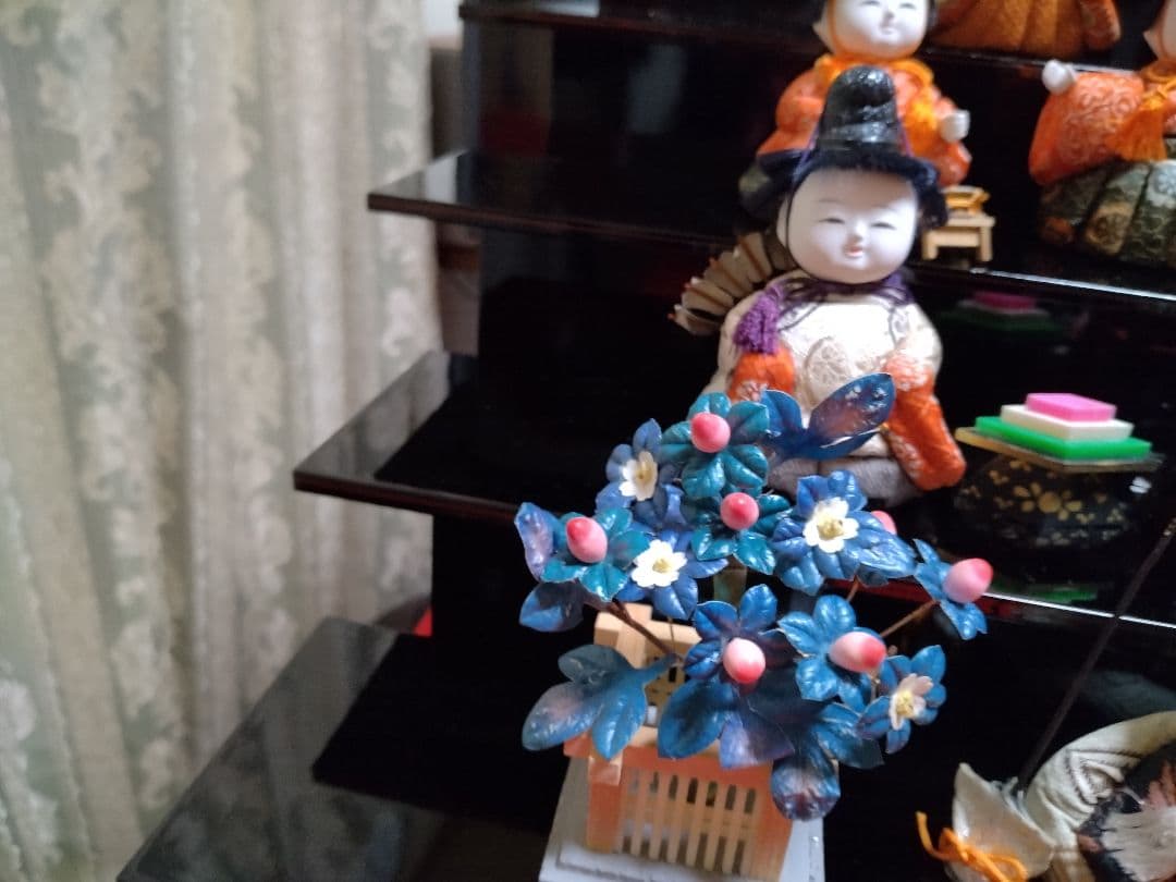 木目込みミニ雛人形