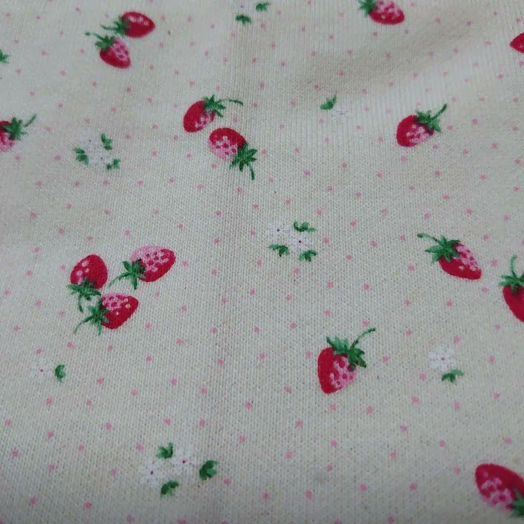 犬服 S わんこの普段着オレンジとペールブルーの花