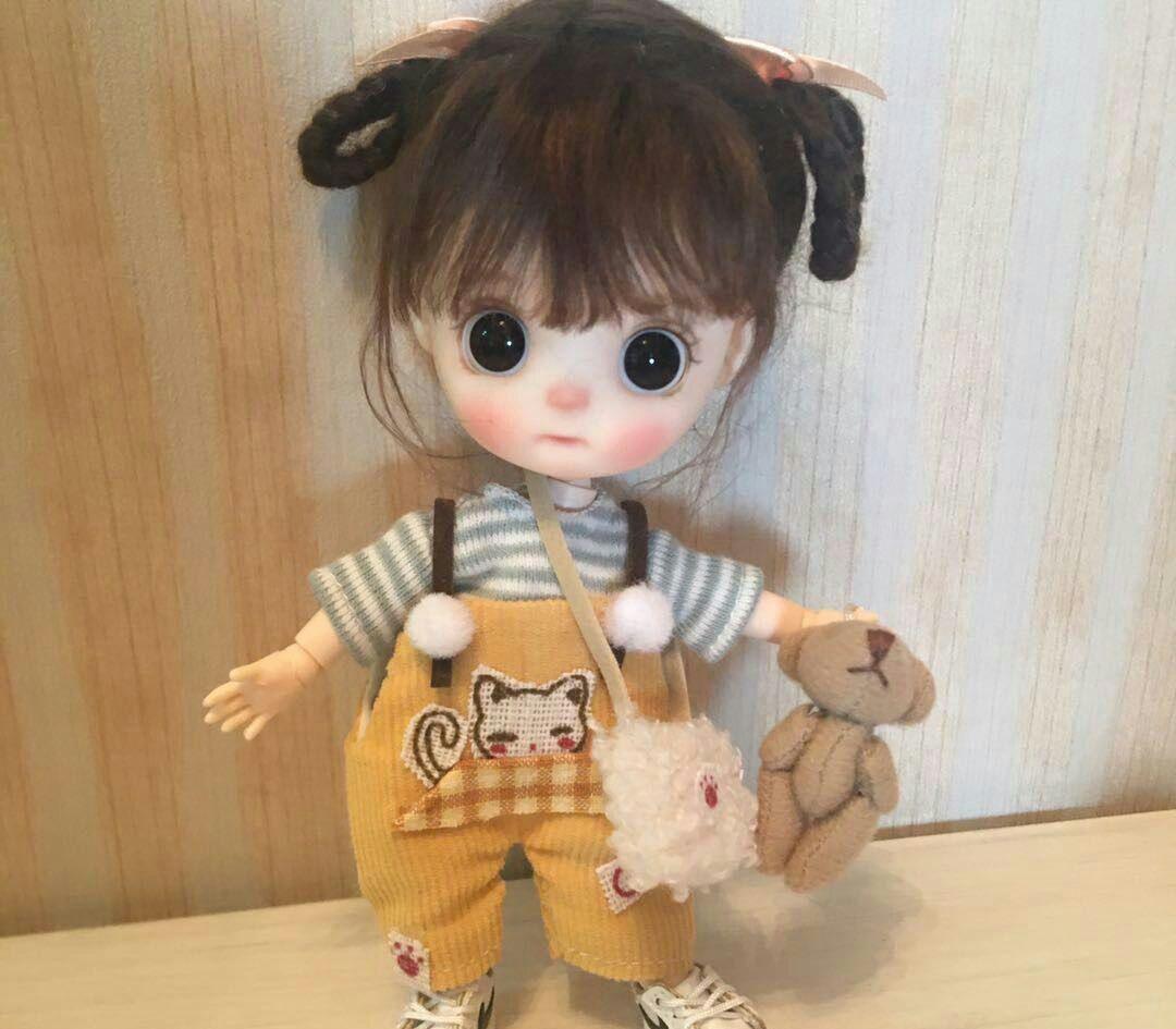 ヴィンテージ 作家物ミニョネットフレンチビスクドール キャシー