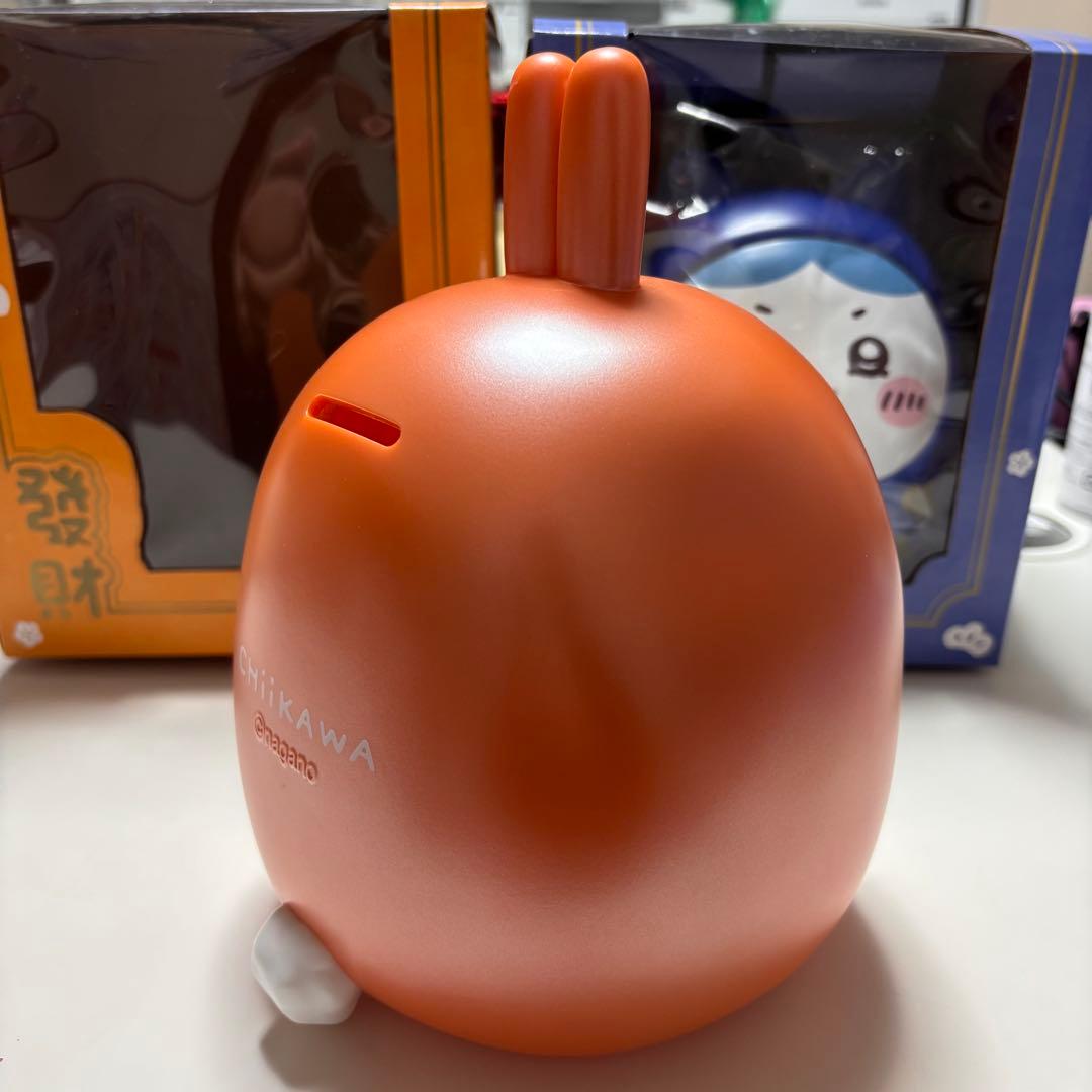 ちいかわ 台湾限定 うさぎ達磨貯金箱 飴箱 だるま 飴あり - メルカリ