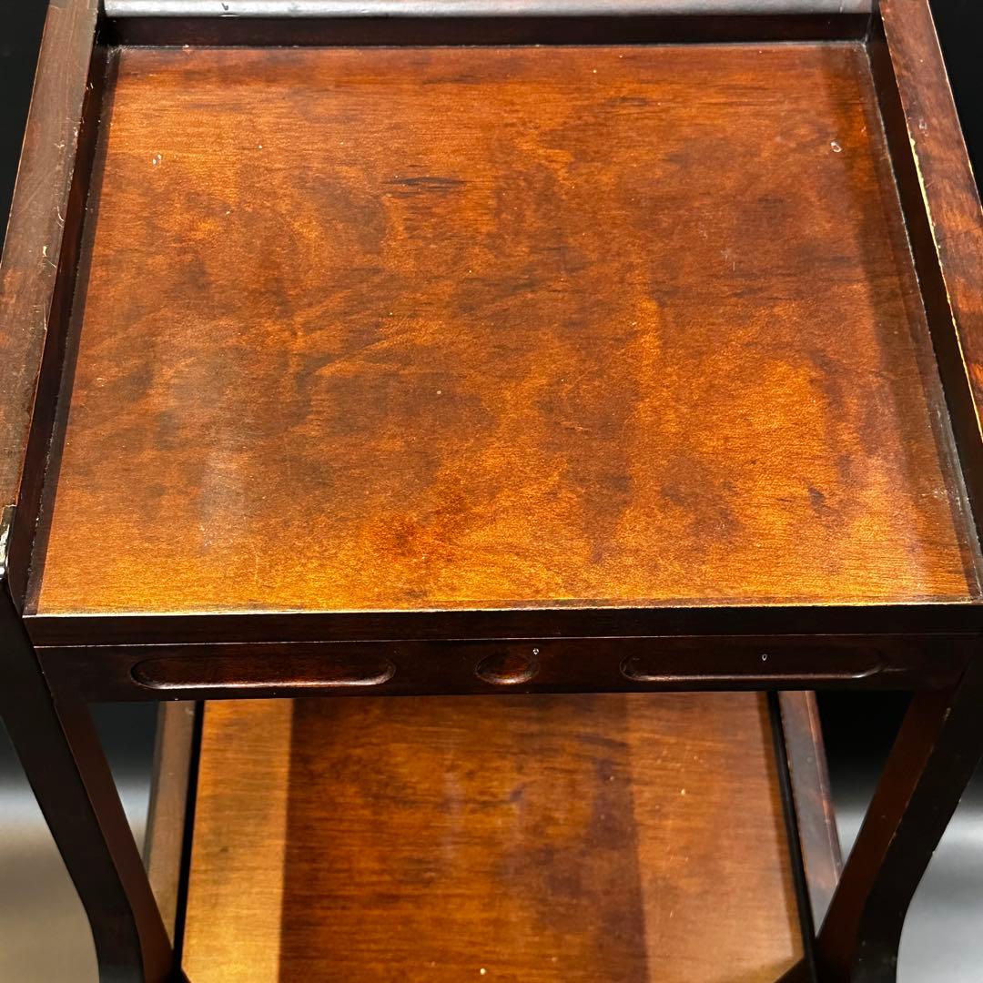 n*3様 神居民芸家具 電話台 棚 引き出し n*3様 神居