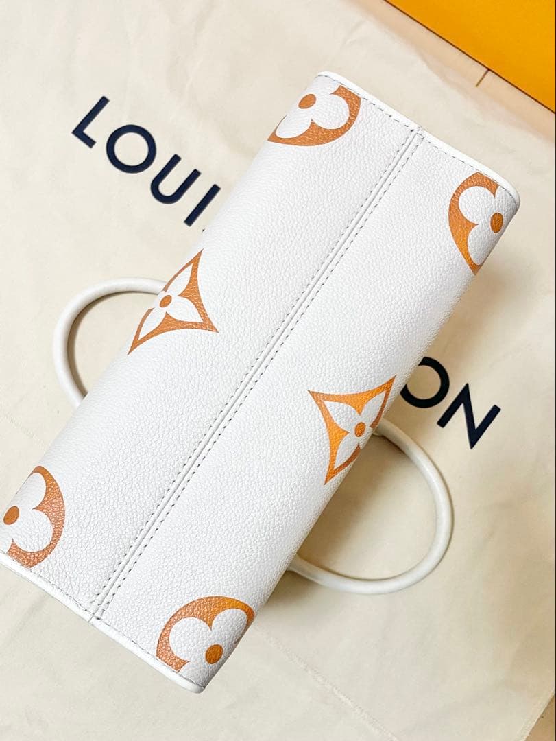 RFID 正規品 ルイヴィトン オンザゴーPM アンプラント バイカラー