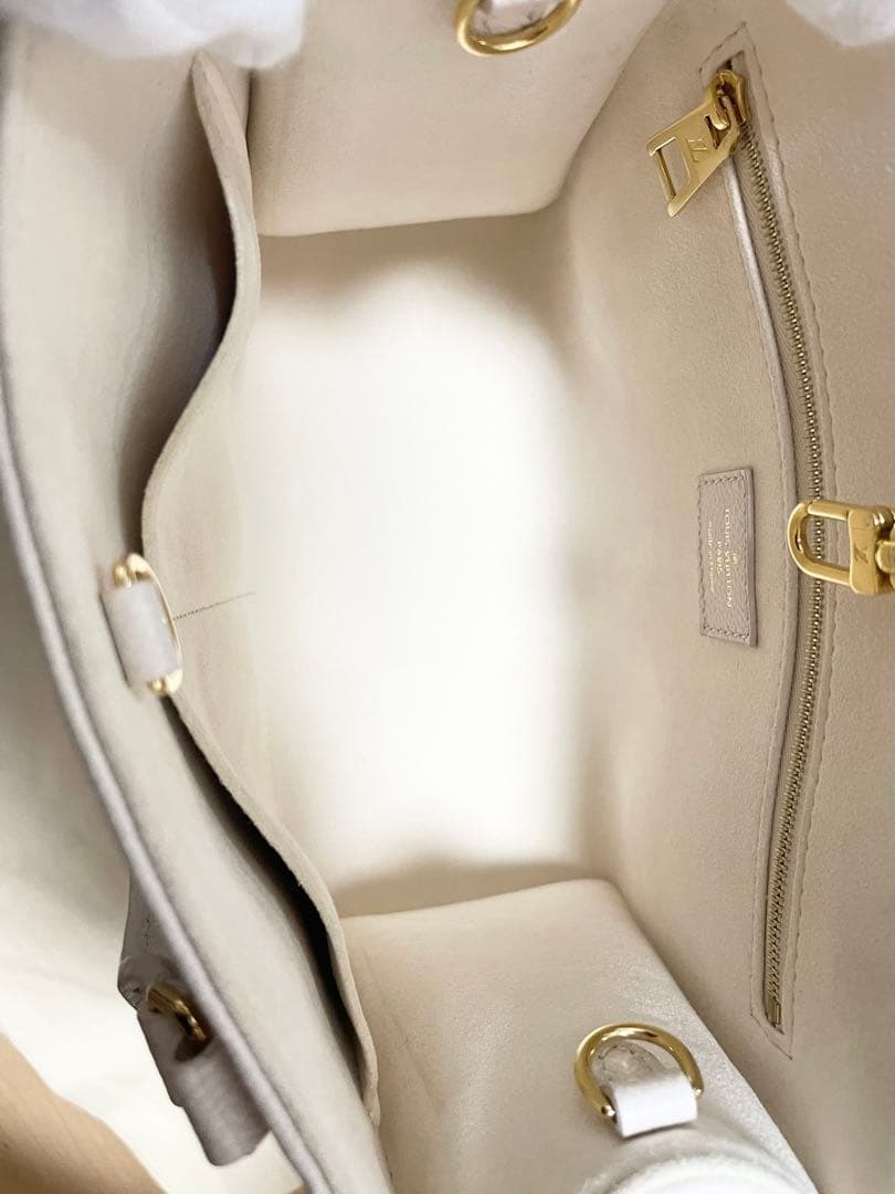 RFID 正規品 ルイヴィトン オンザゴーPM アンプラント バイカラー