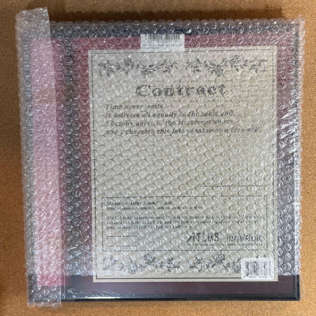 ペルソナ3 サウンドトラック 4LP 新品未開封