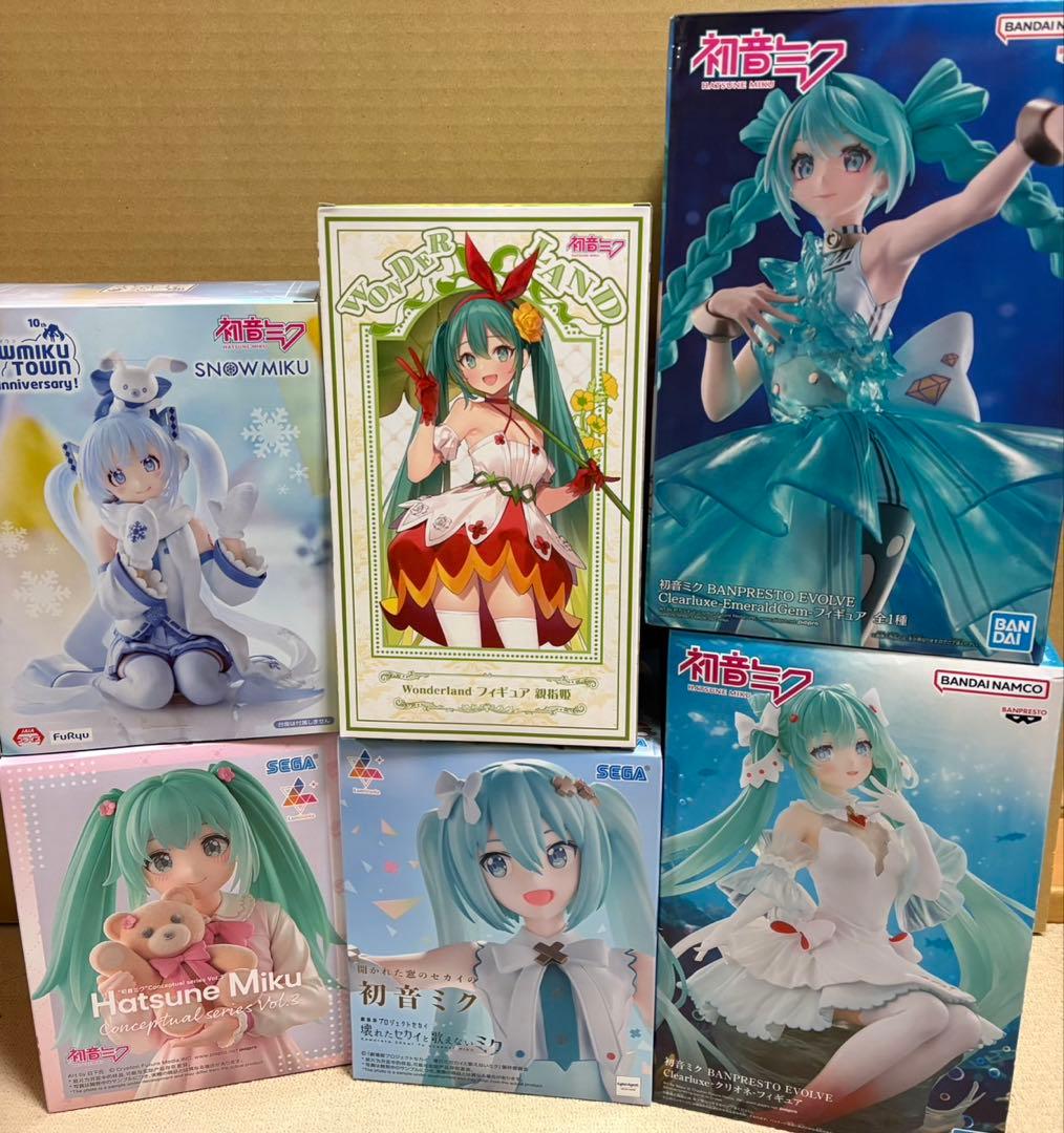 初音ミク フィギュア まとめ売り 6体セット - メルカリ