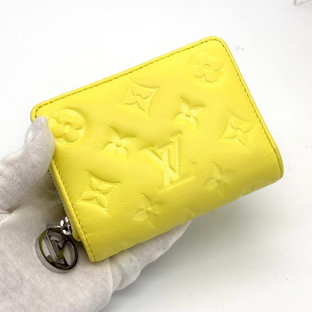 限定色】 ルイヴィトン ポルトフォイユルー エンボス 二つ折り財布