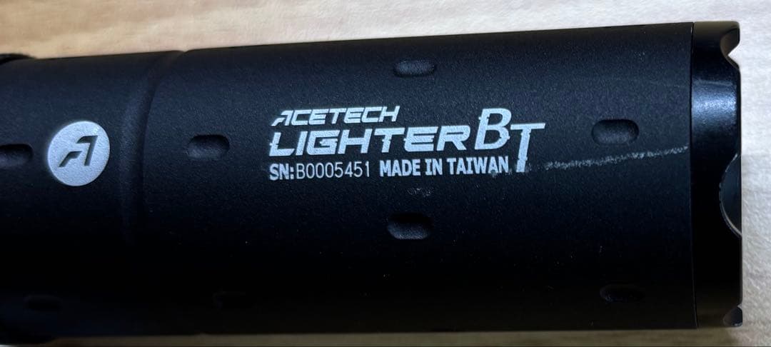 【動作確認済み】ACETECH LIGHTER BT 蓄光トレーサー 弾速計機能