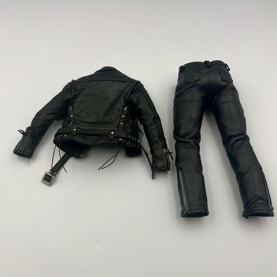 ホットトイズ　ターミネーター　t-800　1/6　dx　本革　ライダース