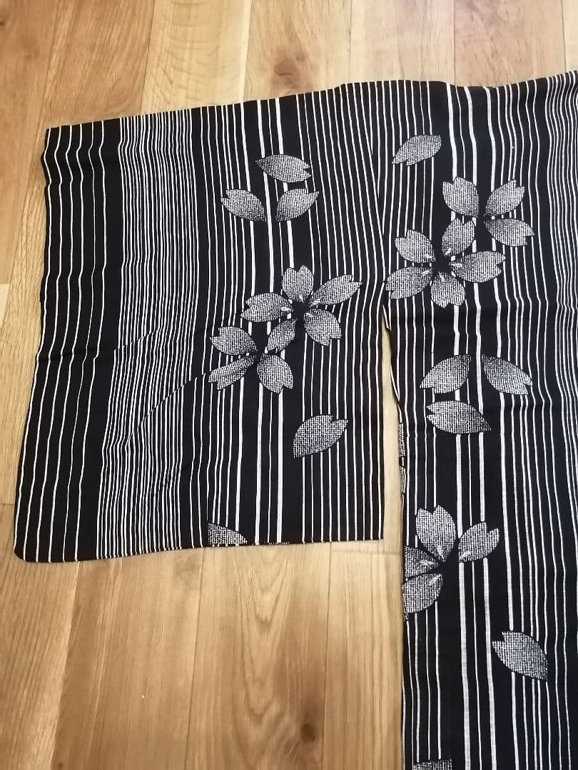 浴衣単品　JKコシノジュンコ　ブラック系　日本製