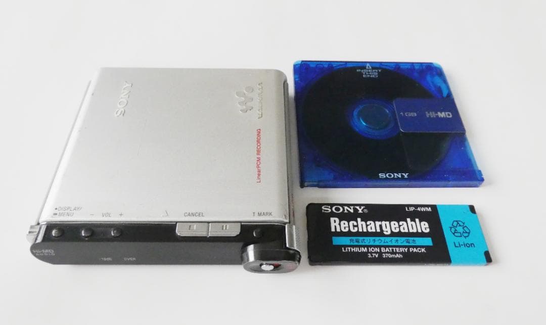 SONY Hi-MD mz-RH1 ポータブルMDプレーヤー