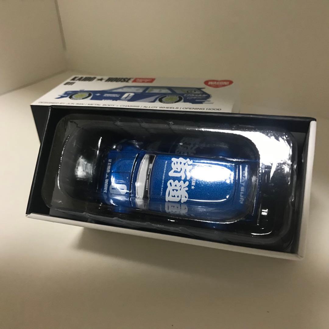 miniGT ダットサンKAIDO 510ワゴン　ブルー　開封品