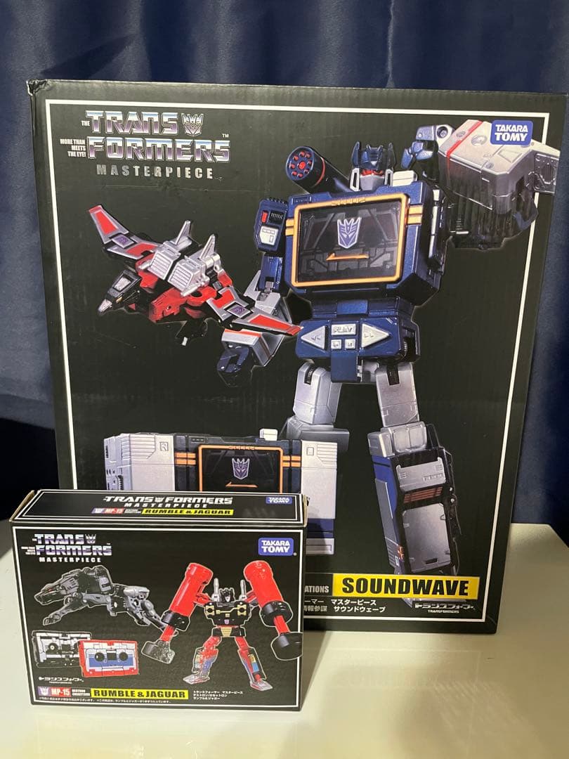 マスターピース サウンドウェーブ カセットロン MP ジャガー ランブル Amazon.co.jp: トランスフォーマー マスターピース MP15 ランブル