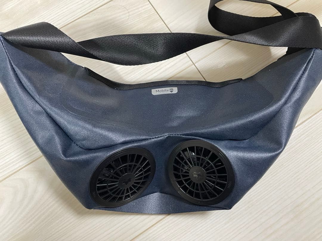 2025年　ロゴス LOGOS 野電 ボディエアコン Vツインクール腰掛け扇風機