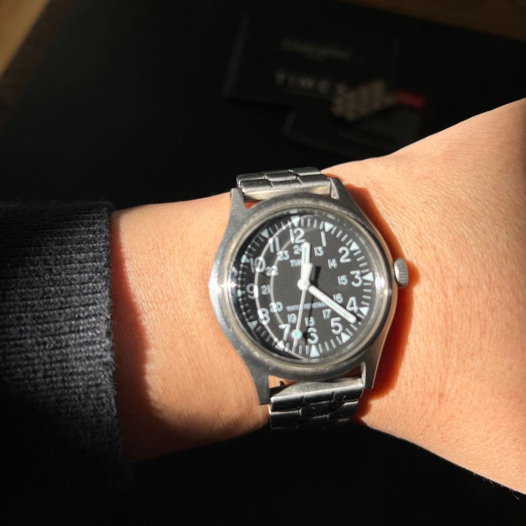 TIMEX BEAMSコラボ 腕時計 別注 CAMPER STAINLESS