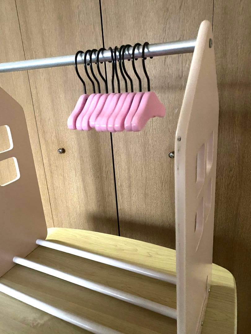 Ange】犬服ハンガーラック 2個セット（ハンガー20個）値下げ不可 Ange