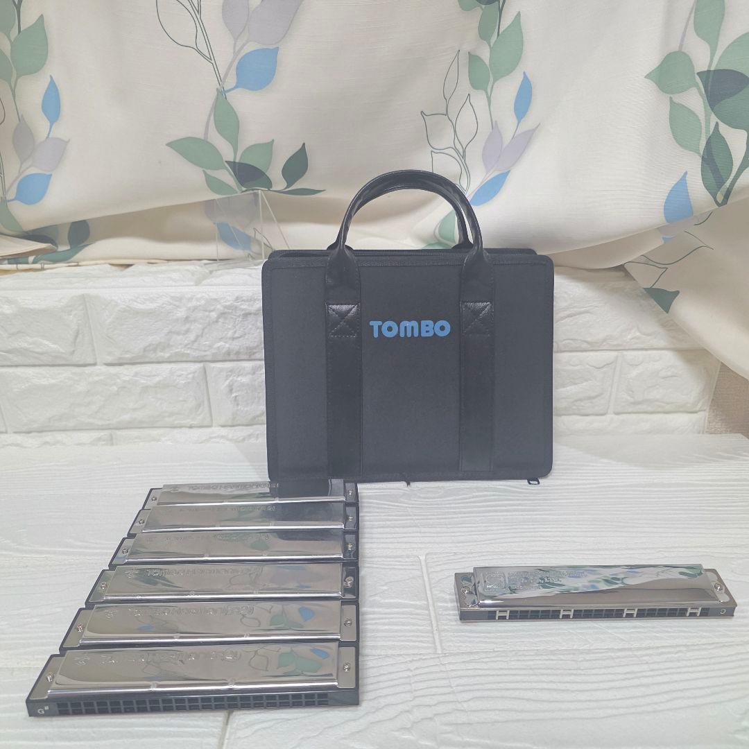 292】M. SUZUKI Humming トレモロハーモニカ 7本 TOMBO