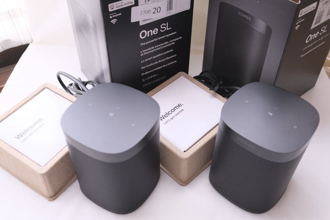 SONOS One SL スマートスピーカー 2台セット｜SONOS One (Gen2