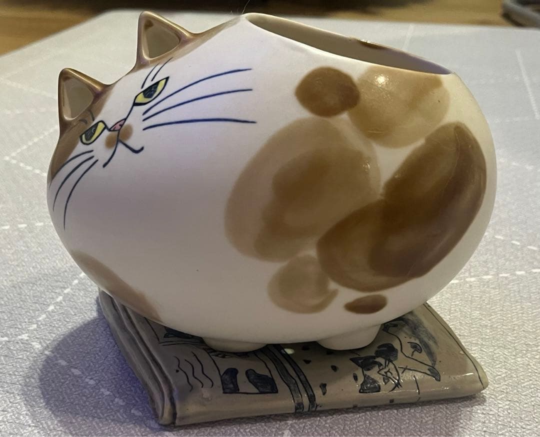 ねこたまママ 植木鉢 NOGAMI 野上千晶