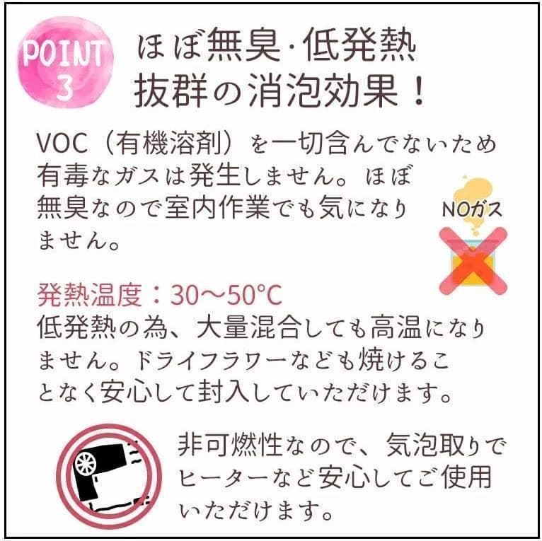 しらたま★レジン液★大容量★セット★AB液エポキシ樹脂★1000g★詰替用