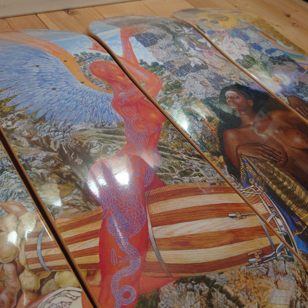 激レア FTC SANTANA ABRAXAS 5本スケートボードデッキセット