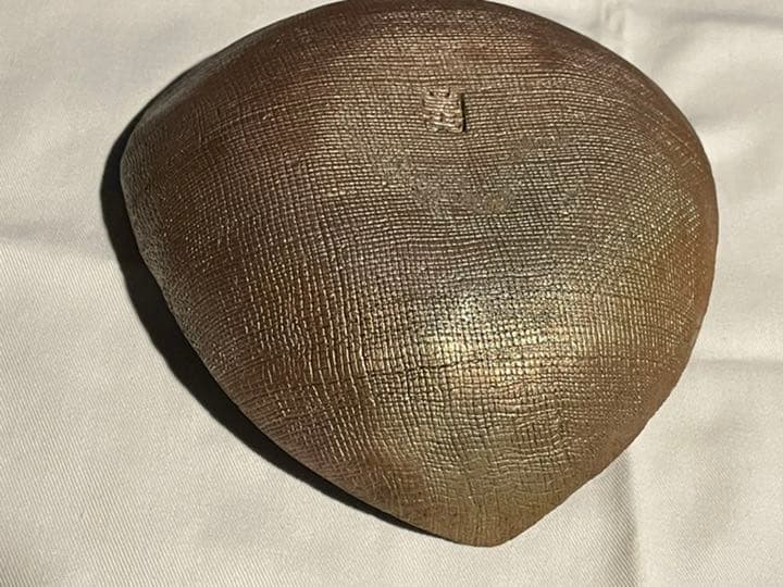 益子焼　作家物　三角 器