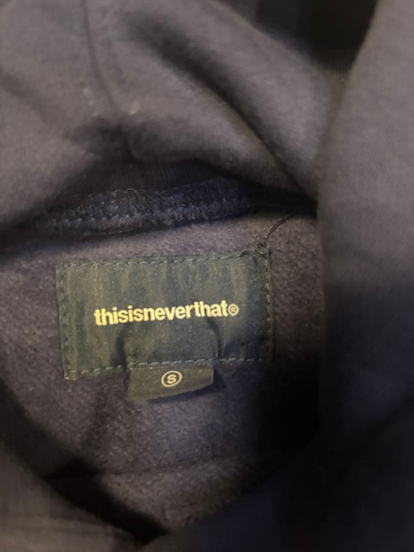 thisisneverthat ネイビー パーカー S