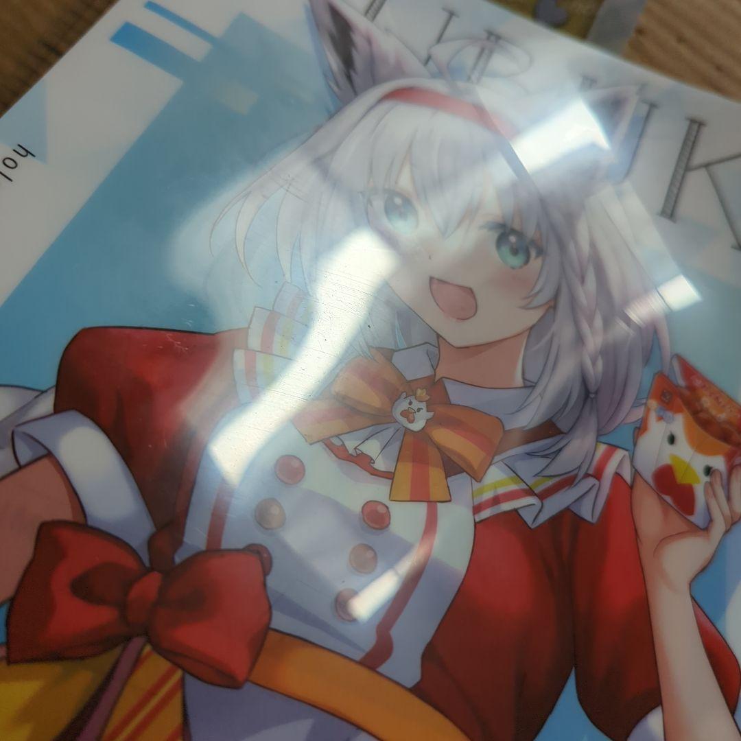 ホロライブ クリアファイル 他4点 癒月ちょこ 大空スバル 大神ミオ 白