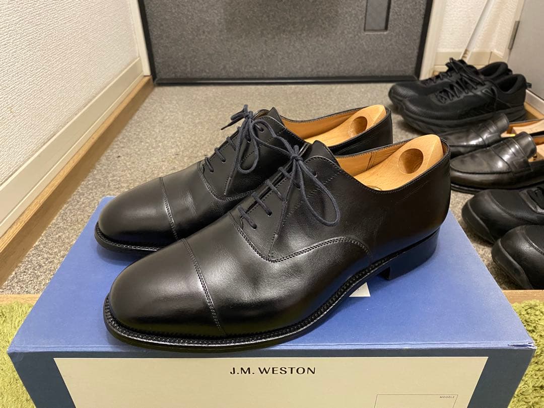 靴 J.M.WESTON / 300 / Cap toe oxford / 6.5F